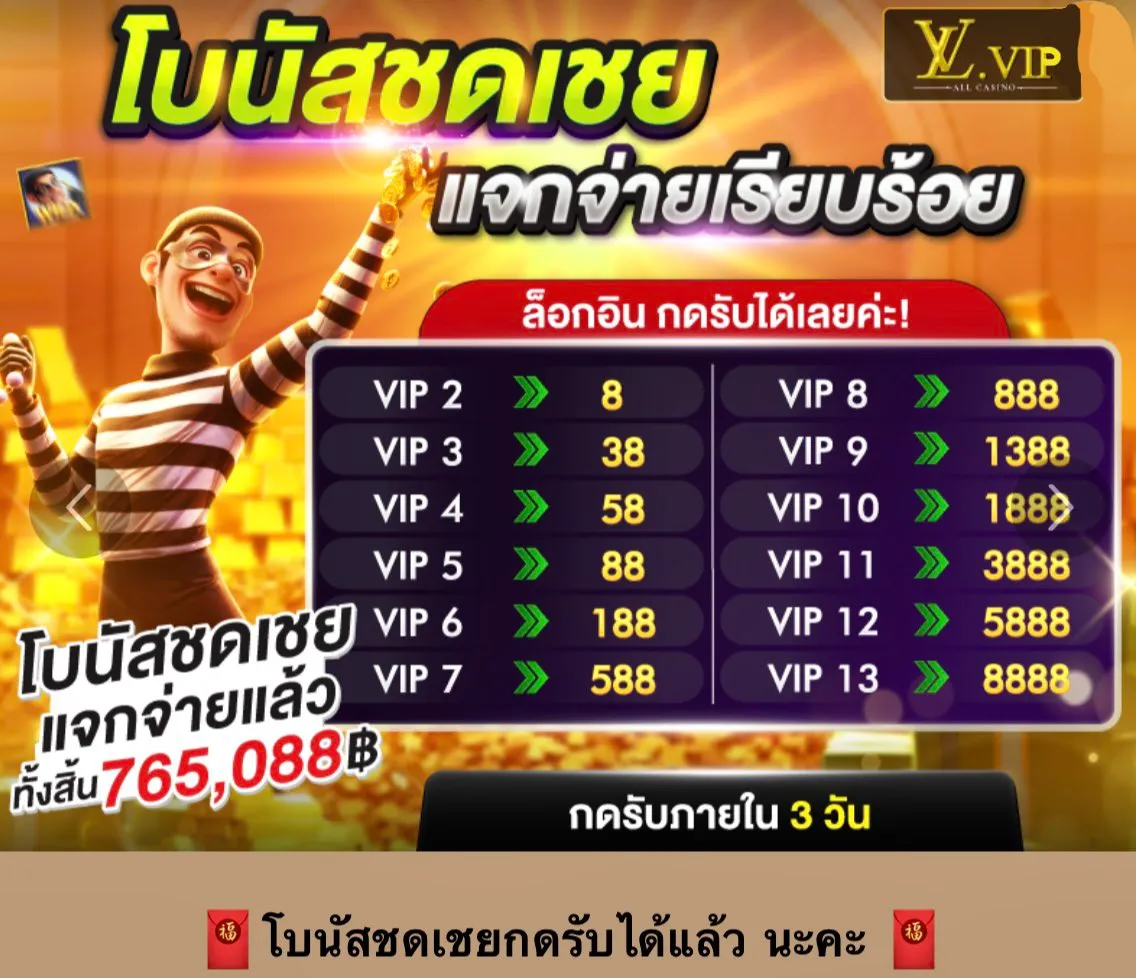 โปรโมชั่น โบนัสชดเชย by lvvip ทางเข้า